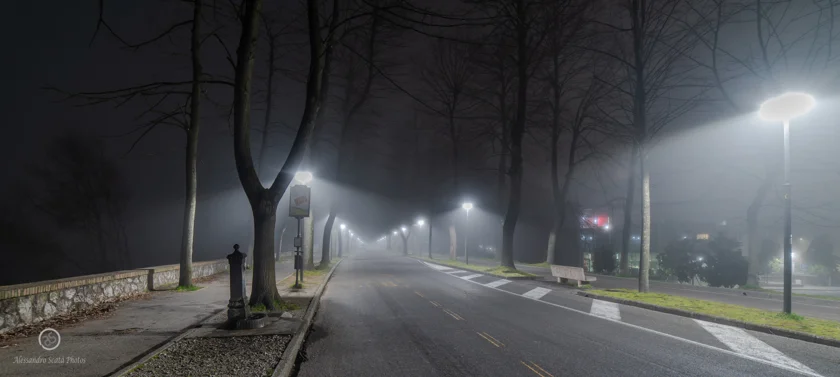 Piagge Pisa - Nebbia