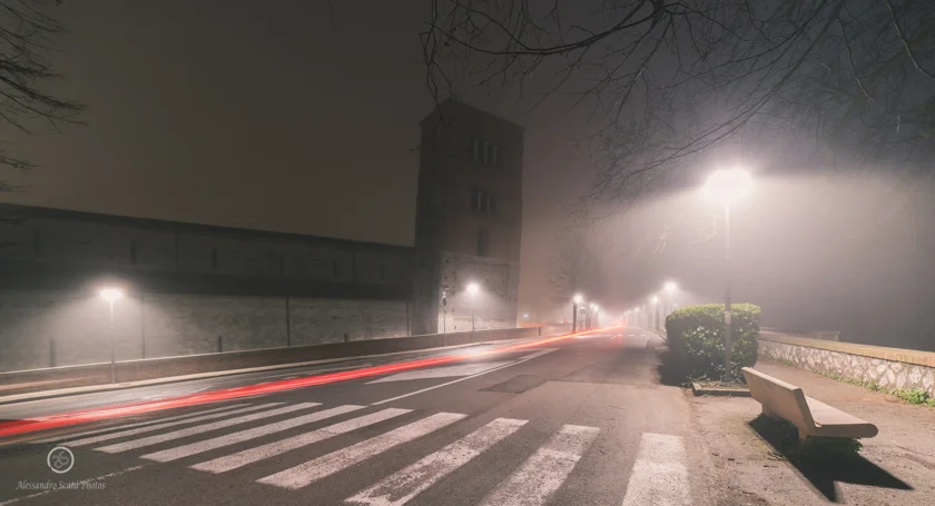 Piagge Pisa San Michele - Nebbia