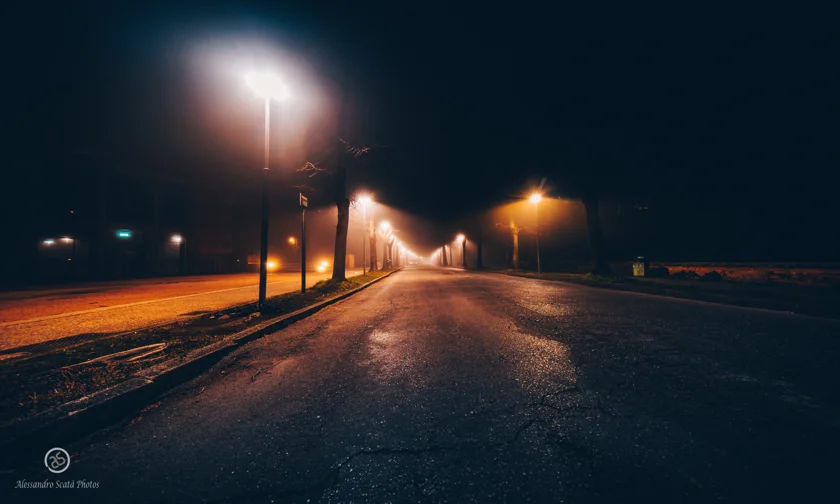 Piagge Pisa - Nebbia